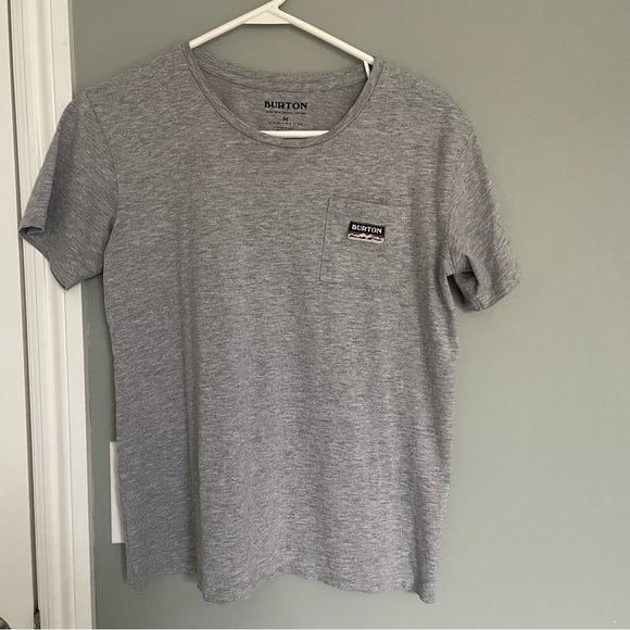 Burton Women's Organic Cotton Classic Short Sleeve Pocket T-Shirt - Picture 1 of 8